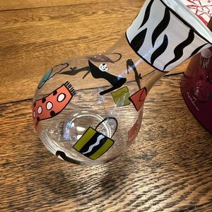 Lolita Hand  Painted 20 oz Wine Decanter - Shopaholic Too